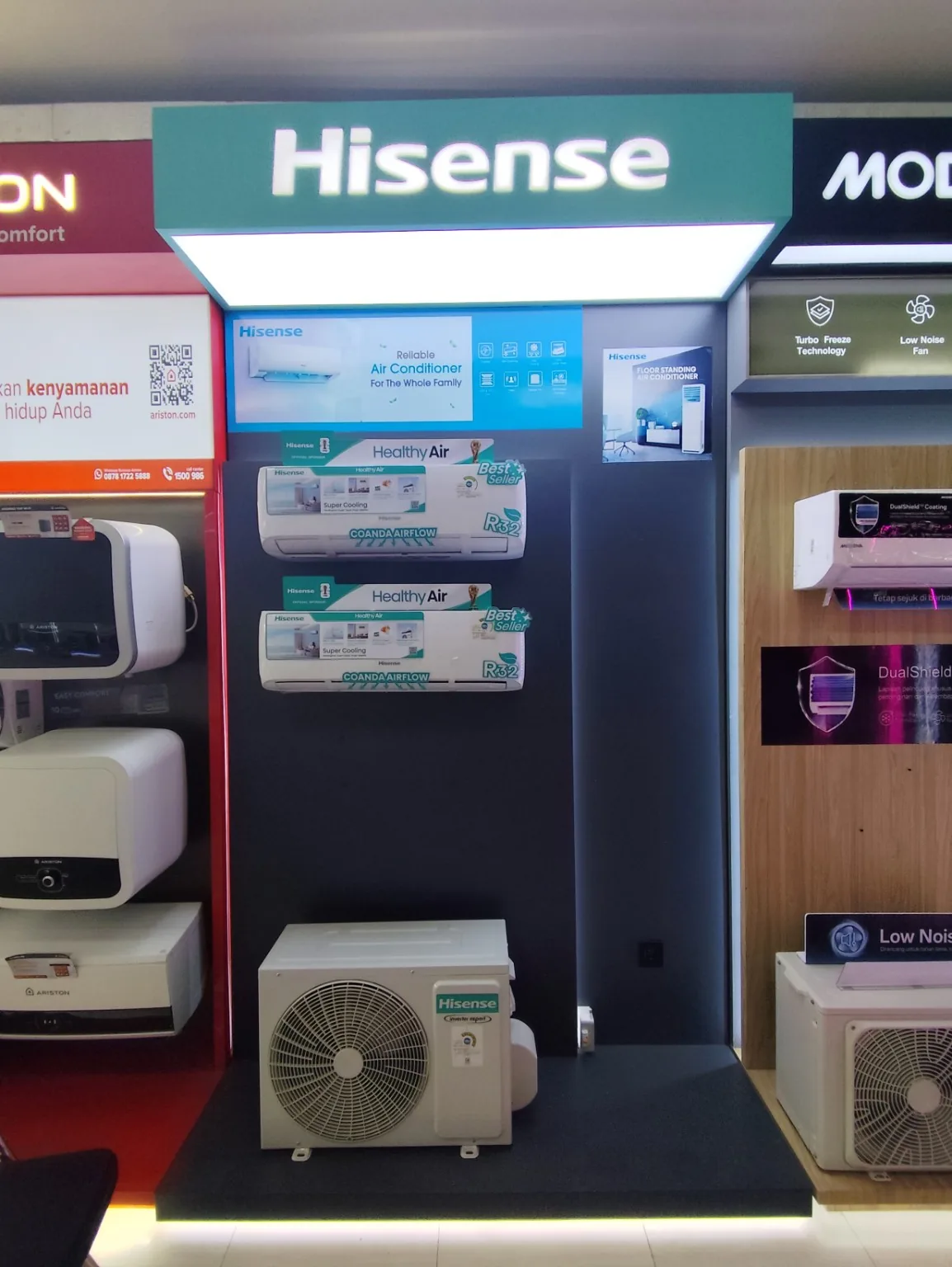 Display AC Hisense Terbaru