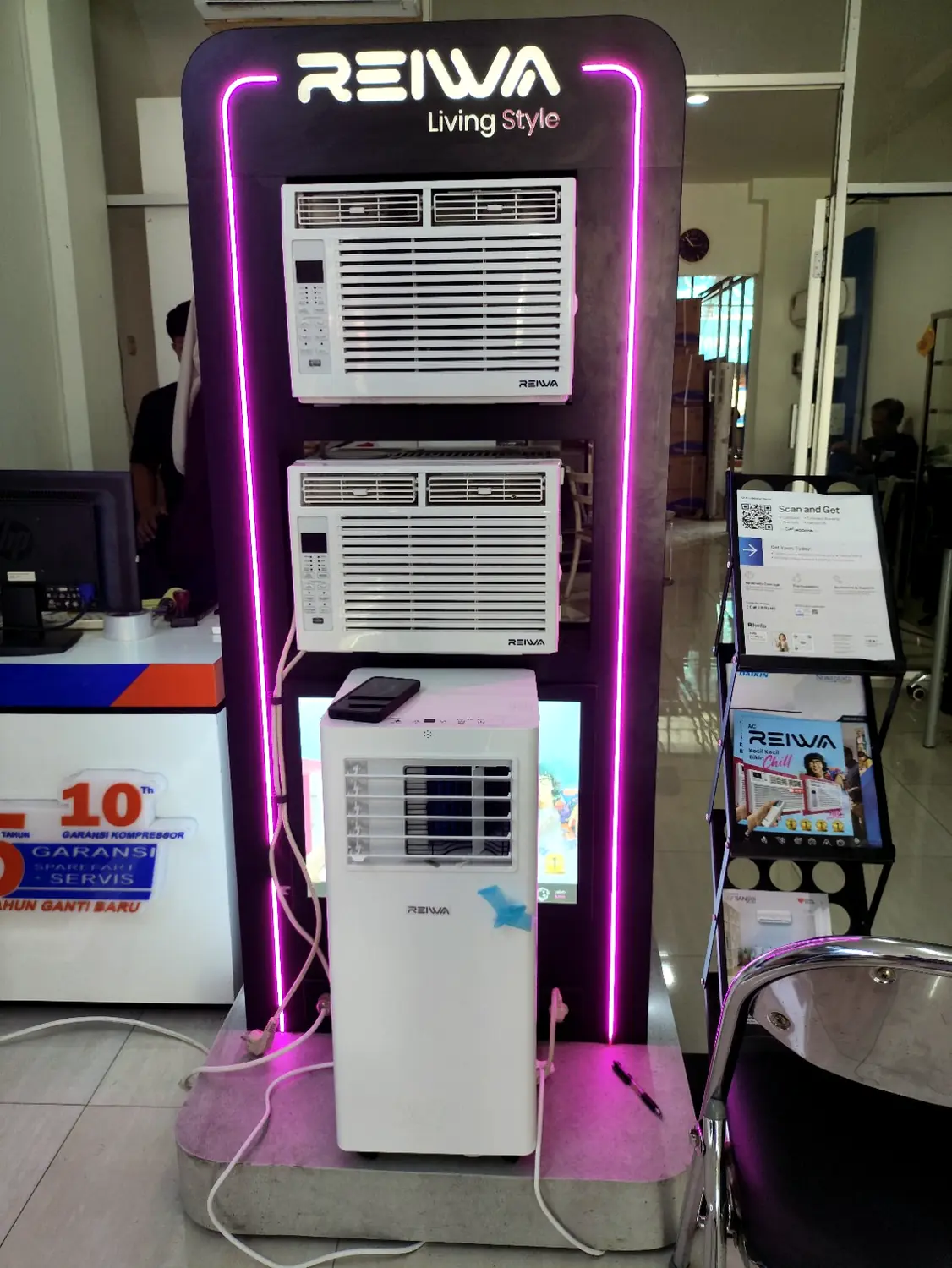 Display AC Reiwa Portable