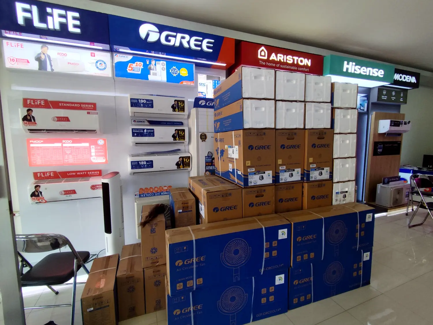 Showroom RADJA AC